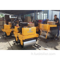 Rouleau compresseur vibrant autopropulsé manuel 6HP compacteur au sol (FYL-S600C)